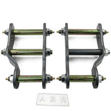 Lift Up 2" Rear Greasable Shackles Lift Kit For Hilux REVO 2015-ON