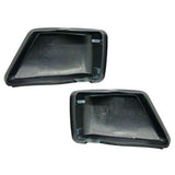 Rear Chrome Bumper+Corner Guard End Cap For Corolla KE70 TE70 TE71 79-83