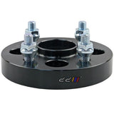 2x 25mm 12x1.5 4x100mm Hub Centric Wheel Spacer For Honda Civic Proton