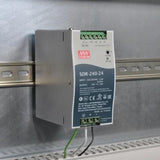 Mean Well SDR-240-24 24V 10 A 240W Slim DIN Rail Power Supply with PFC Function