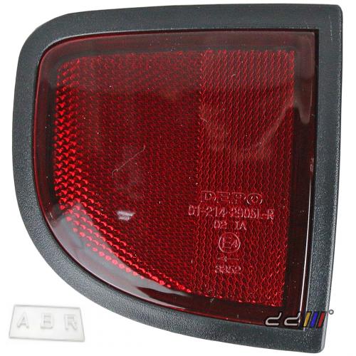 Rear Left Bumper Reflector Light Lamp For Mitsubishi Triton ML MN 2005-2014