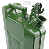 NEW Green 10L Steel Jerry Can w/ Pouring Spout Fuel/Petrol Jerry Tank Can #001
