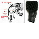 3 Inch 77mm Inlet Universal Replacement Ram Vehicle Snorkel Kit Head Top 4x4 4WD