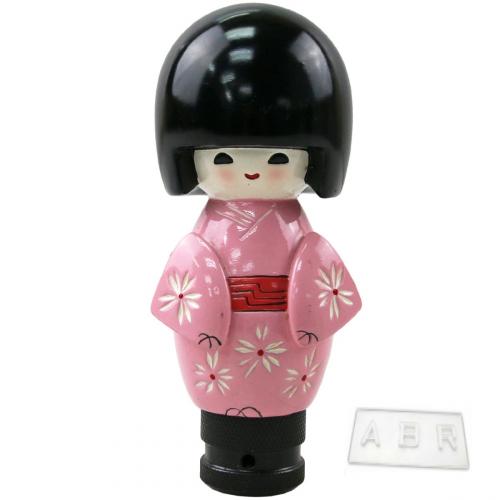 Cute Japanese Girl Universal For All Manual Car Gear Knob Shifters Pink Color