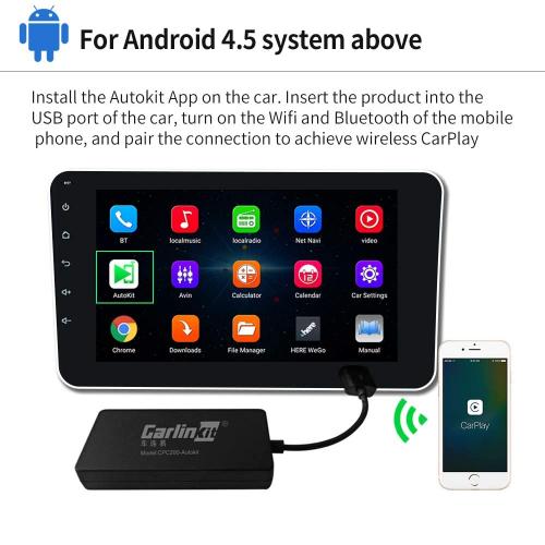 CARLINKIT USB WIRELESS CarPlay Dongle Cablato Android Auto AI Box Mirrorlink EUR 37,22 - IT CARLINKIT USB WIRELESS CarPlay Dongle Cablato Android Auto AI Box Mirrorlink EUR 37,22 - IT