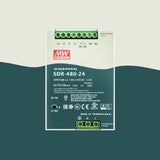 Mean Well SDR-480-24 24V 20A 480W Slim DIN Rail Power Supply with PFC Function