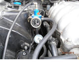 Adjustable High Fuel Pressure Regulator Oil Gauge Aluminum Alloy Race 0-140 PSI