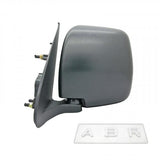 Left Manual Side Mirror For Toyota HiAce H200 KDH200 2005++