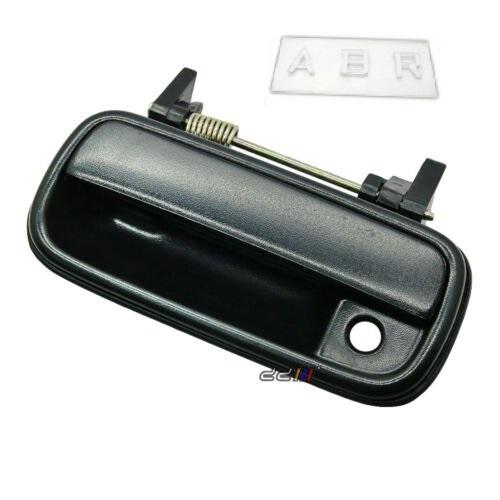1x Front Left Black Outside Door Handle For Hilux LN85 LN106 RN85 RN106 YN106