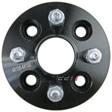 2x 25mm 12x1.5 4x100mm Hub Centric Wheel Spacer For Honda Civic Proton