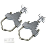 Adjustable Heavy Duty Hi Lift Jack Mount Bracket Holder For Bullbar Roof Rack