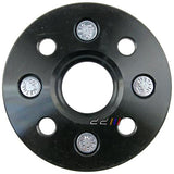 2x 25mm 12x1.5 4x100mm Hub Centric Wheel Spacer For Honda Civic Proton