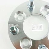 2Pcs Wheel Spacer 25mm 4x100 to 4x114.3 For Proton Wira Satria Saga FLX City