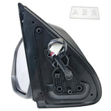 Front Left Black Electric Door Side Mirror Fixs Hilux REVO GUN136 2015-ON