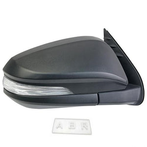 Front Right Black Electric Door Side Mirror For Toyota Hilux REVO GUN136 2015-ON