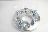 2pcs 25mm 5X100 To 5X100 M12x1.25 Wheel Spacers Adapter For Subaru GC8 GF