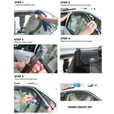 Weather Shield Window Visor Deflector Fits Toyota Corolla AE100 CE100 Sedan