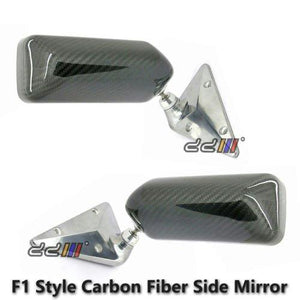 Universal Carbon Fiber F1 Racing Side Mirror For BRZ Scion FR-S 86 Mustang RX-8