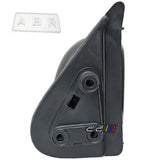 Right Black Manual Door Side Mirror For Hilux RN85 LN106 LN107 1988-1997