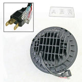 2x 7 Inch 40W Round CREE LED Projector Angel Eye Headlight For Wrangler JK/TJ/CJ