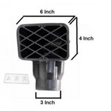 3 Inch 77mm Inlet Universal Replacement Ram Vehicle Snorkel Kit Head Top 4x4 4WD