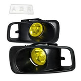 Yellow Fog Light Lamp Kit For Civic 99-00 2/3/4 dr EK EM EX DX LX SI SiR HB