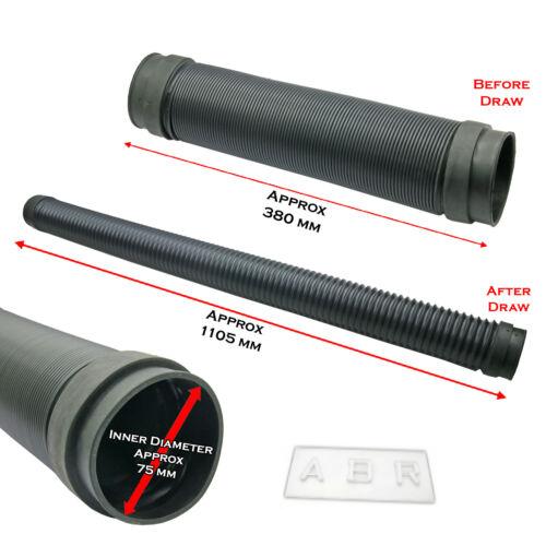 1x Universal Vehicle Snorkel Kit Flexible Hose Joint Pipe Duct Approx 15