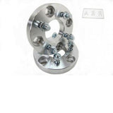 2pcs 25mm 4 Studs 4x114.3 to 4x100 Wheel Spacers M12x1.25 For Nissan S13 B13