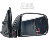 Right Black Manual Door Side Mirror For Hilux RN85 LN106 LN107 1988-1997