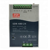 Mean Well SDR-480-24 24V 20A 480W Slim DIN Rail Power Supply with PFC Function