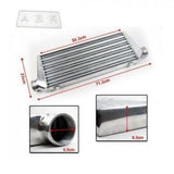 Front Mount Intercooler 550X230X65MM Inlet/Outlet 2.5" Aluminium Bar Plate